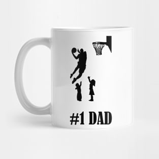 #1 Basketball Dad Mug